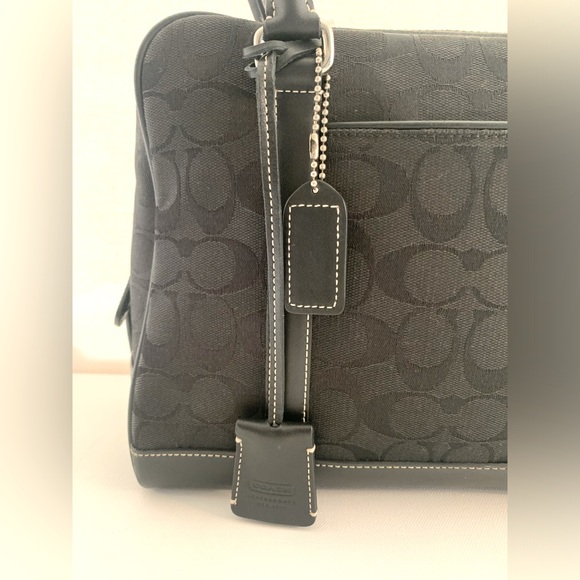 Coach Signature Collection Limited Edition Satchel Black - Picture 2 of 9